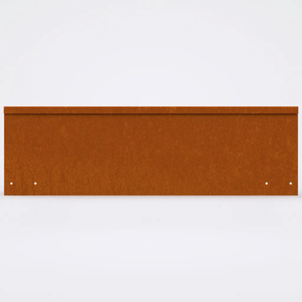 FormBoss 1.6mm x 185mm x 2440mm Redcor - rounded top edge 5.5mm (including Connector and 4 Screws)