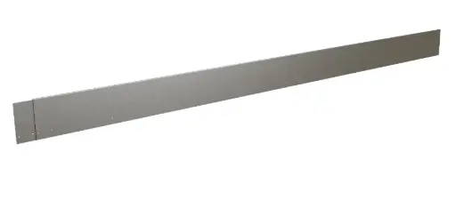 FormBoss 2.5mm x 185mm x 2440mm Gal - rounded top edge 7.5mm (including Connector and 4 Screws)