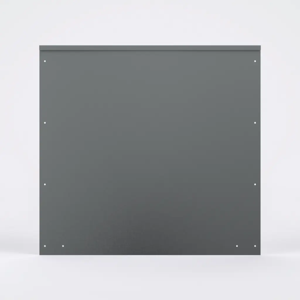 FormBoss 2.0mm x 580mm x 2440mm SuperDyma - rounded top edge 6.5mm (including Connector, 4 Screws & 6 Rivets)