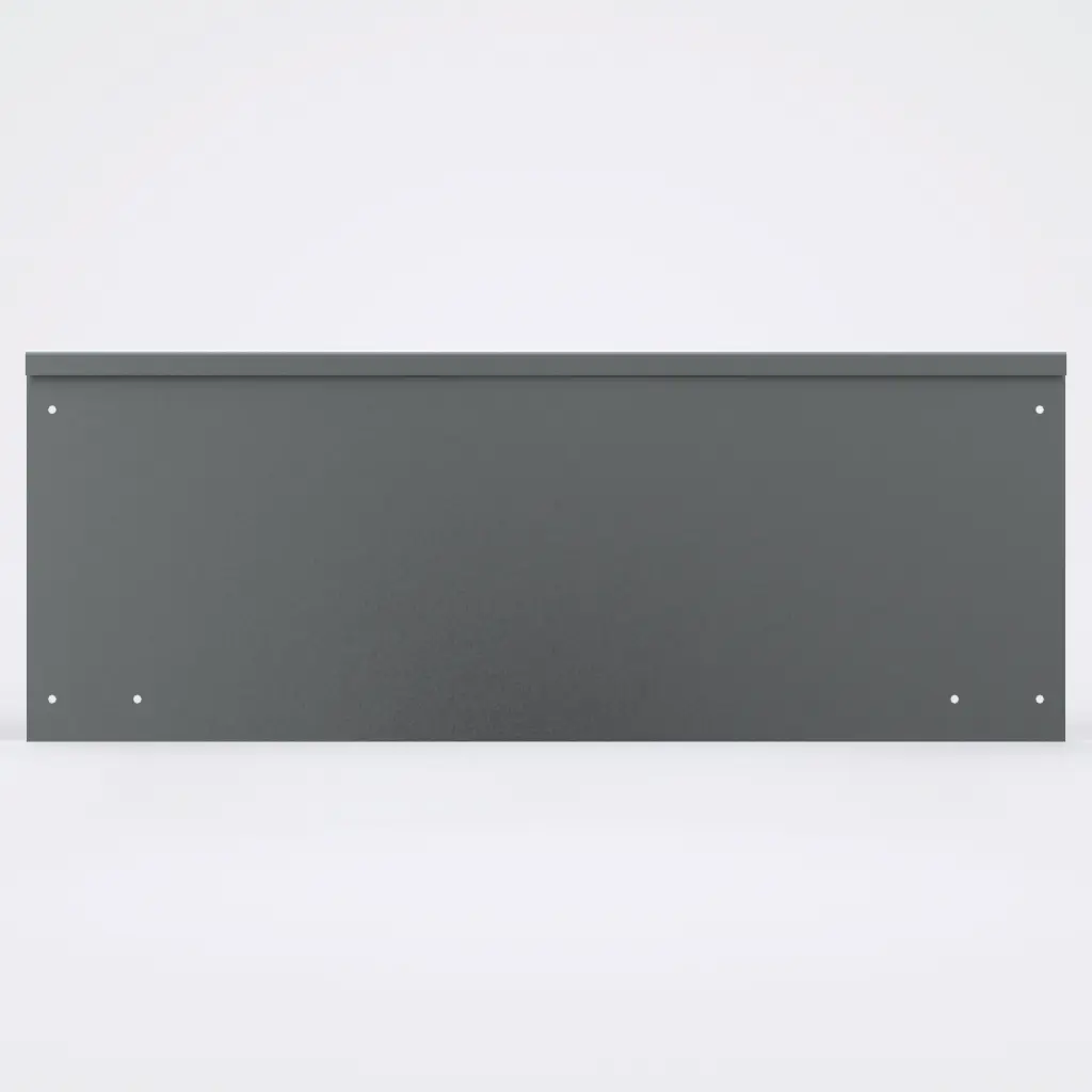 FormBoss 2.5mm x 230mm x 2440mm SuperDyma - rounded top edge 7.5mm (including Connector, 4 Screws & 2 Rivets)