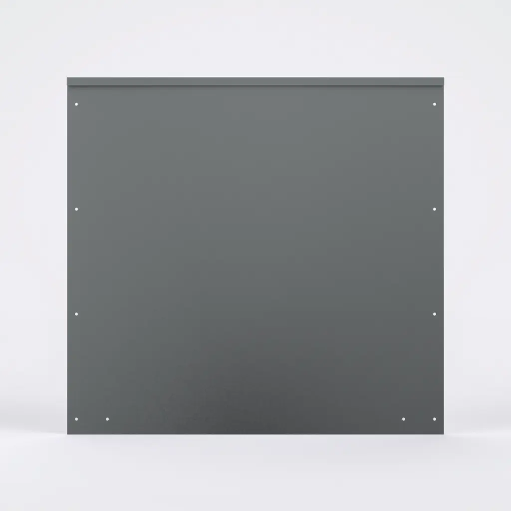 FormBoss 2.5mm x 580mm x 2440mm SuperDyma - rounded top edge 7.5mm (including Connector, 4 Screws & 6 Rivets)