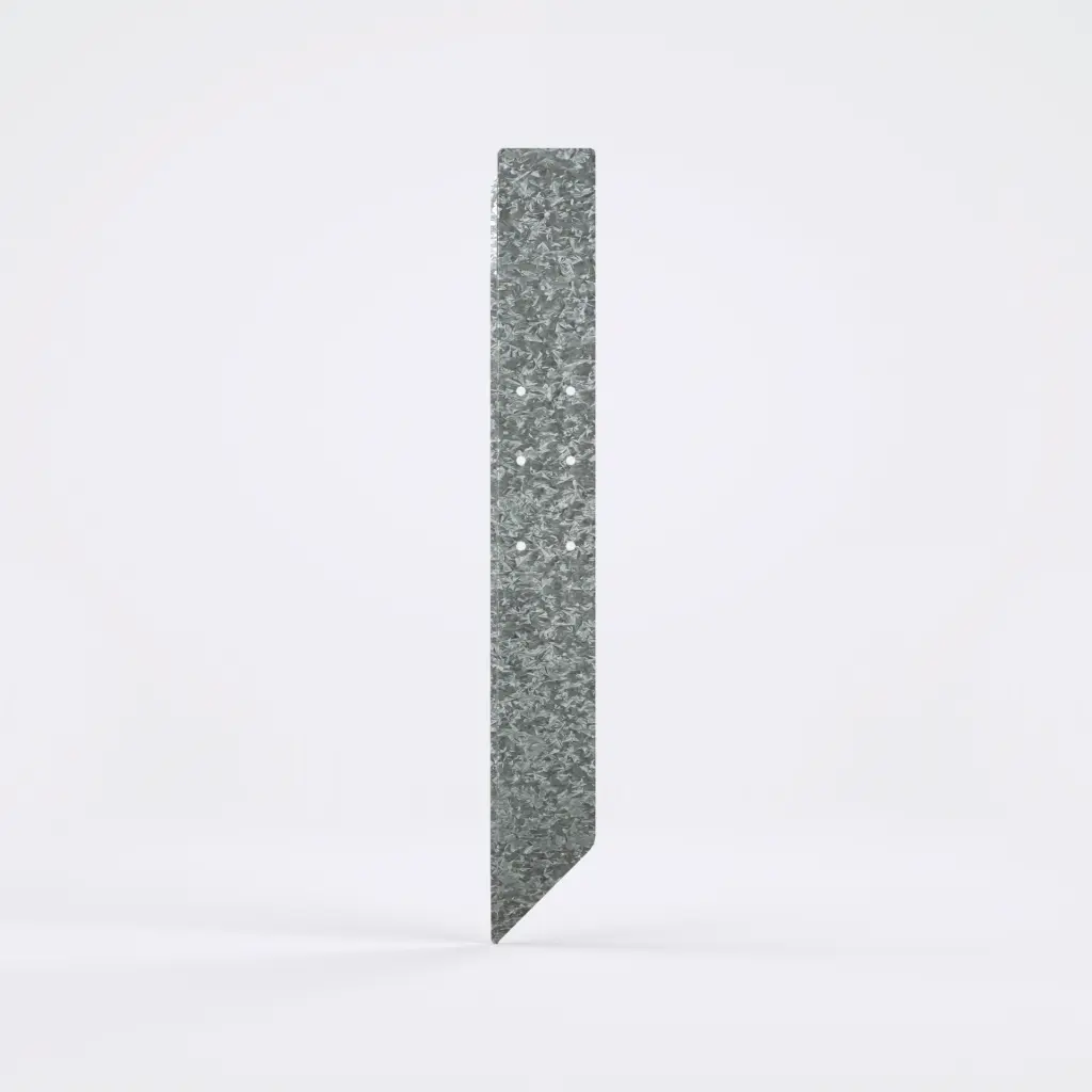 FormBoss Angled Stake Gal 3.0mm x 400mm (including 2 Screws)