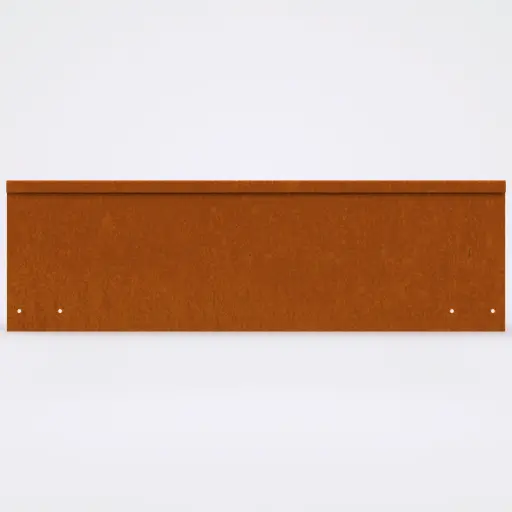 [FBRC16185] FormBoss 1.6mm x 185mm x 2440mm Redcor - rounded top edge 5.5mm (including Connector and 4 Screws)