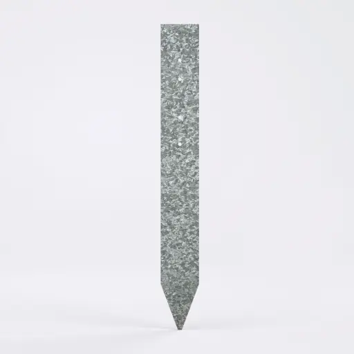 [FBS25400] FormBoss Tapered Stake Galv 2.5mm x 400mm long (including 1 Screws)